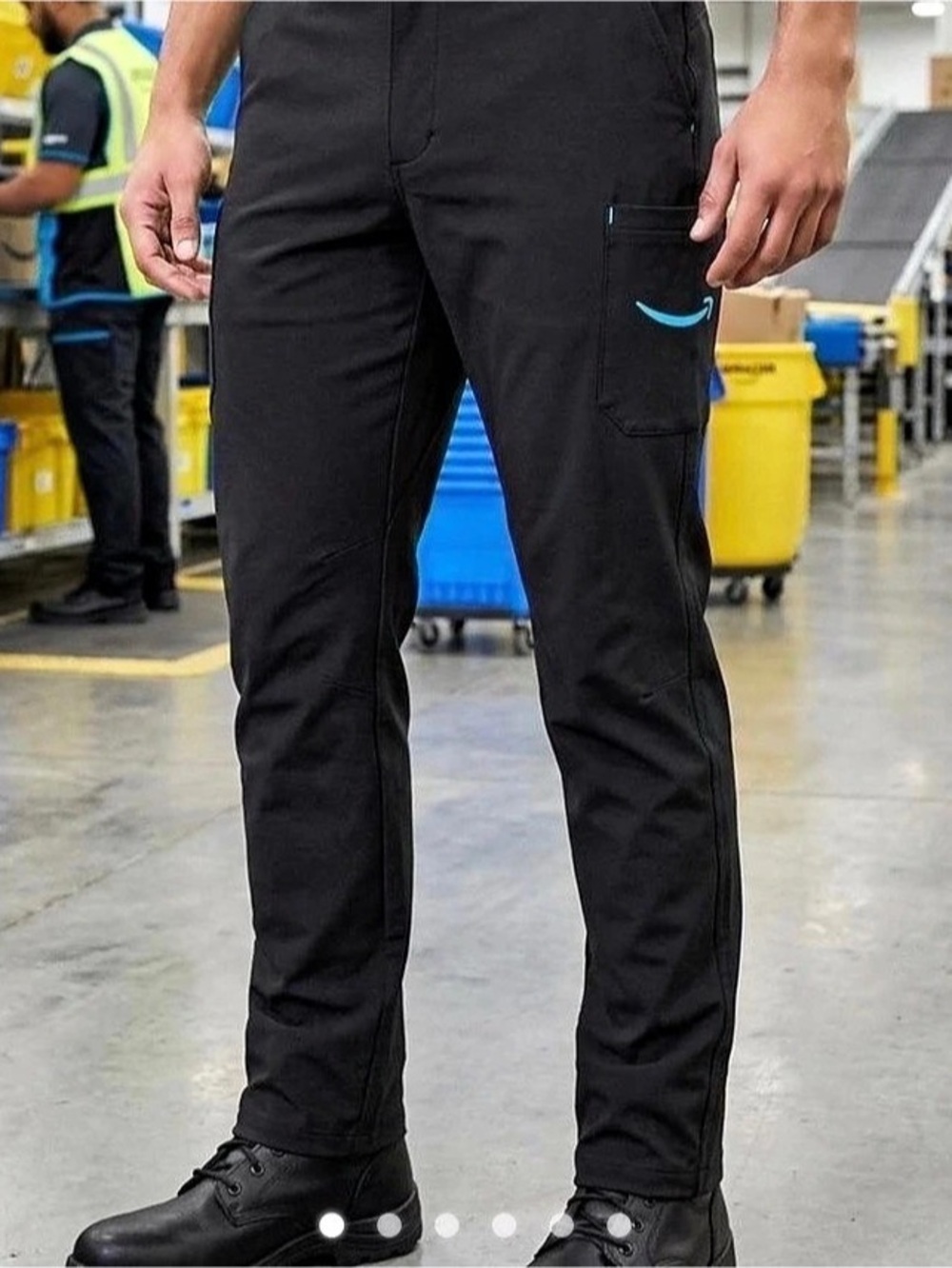 Amazon Delivery Deiver
Luly Yang Performance Stretch Pants Men's Black Stretch
